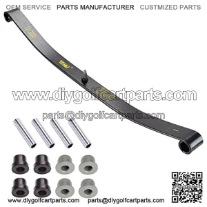 Golf Cart Heavy Duty Front Leaf Spring Kit for 1981-up, Precedent 2004-2008, Gas and Electric