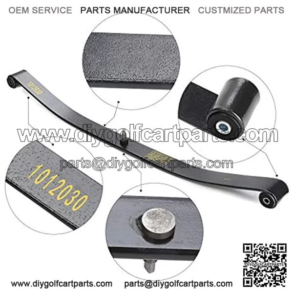 Golf Cart Heavy Duty Front Leaf Spring Kit for 1981-up, Precedent 2004-2008, Gas and Electric - Image 2