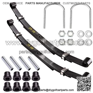 Golf Cart Heavy Duty Rear Leaf Spring 3 Leaf for 1981-up Golf Cart 1014675
