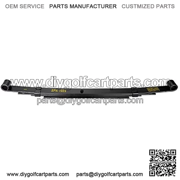 Golf Cart Heavy Duty Rear Leaf Spring Kit for Precedent 2004-up, 4 Leafs (Layers), Replace OEM# 102509301, 102513001 - Image 5