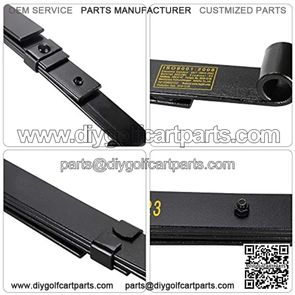 Heavy Duty Rear Leaf Spring Kit 4-Leaf Fits Precedent 2004+ Golf Cart - Image 3