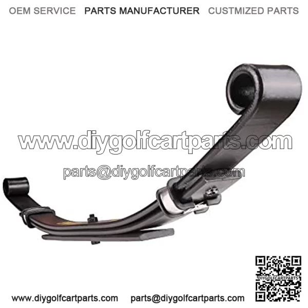 Golf Cart Heavy Duty Rear 3-Leaf Spring Kit with Bushings & Sleeves & U Bolts for G&E 1981-up (2 Packs) - Image 4