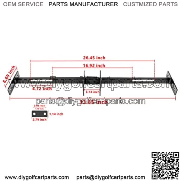 Golf carts 4 Sets of Retractable Belt Kits with Brackets, Suitable for Most Golf carts - Image 2