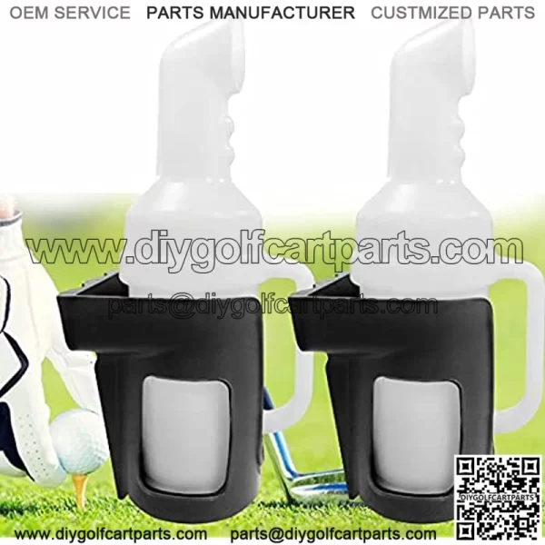 Golf Cart Sand Bottle with Holder for Club Car Yamaha, Divot Filler Sand & Seed Bottle
