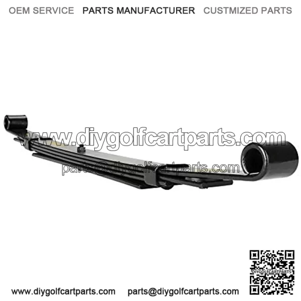 Golf Cart 4-Leaf Heavy Duty Rear Leaf Spring Kit for Club Car Precedent Gas & Electric 2004-Up with Bushings & Sleeves - Image 4