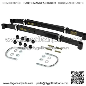 Heavy Duty Deluxe Rear Leaf Spring Kit for Club Car Precedent 2004-up Golf Carts