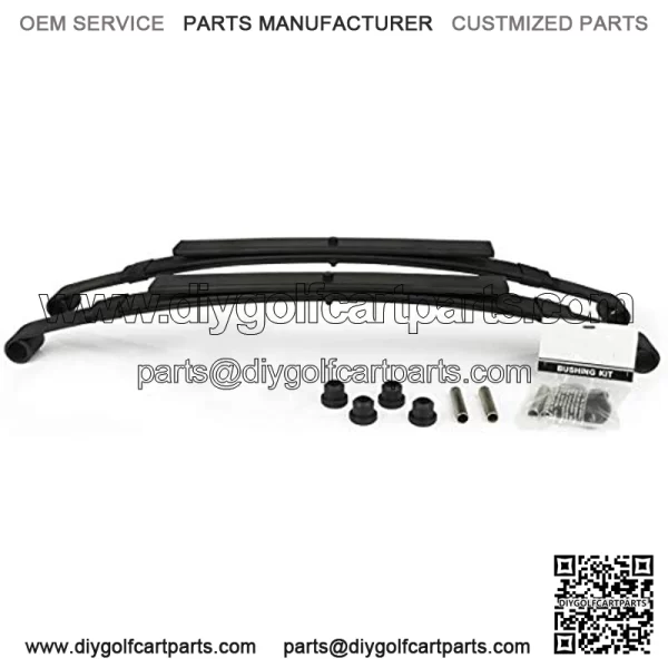 Club Car DS 1981-Up Golf Cart Dual Action Heavy Duty Rear Leaf Spring Kit - Image 2
