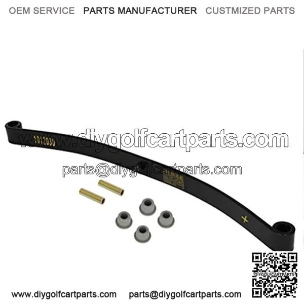 Golf Carts 2004 to Present Golf Carts Heavy Duty Front Leaf Spring Bushings and Sleeves 1 Leaf Spring Kit for Leaf Spring Bushing Kit for Club Car Springs 1012030 1025093-01 28.5"