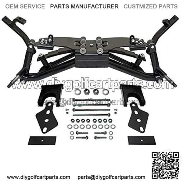 Club Car DS Golf Cart Lift Kit - Heavy Duty 6" A-Arm Lift 2003.5-2009