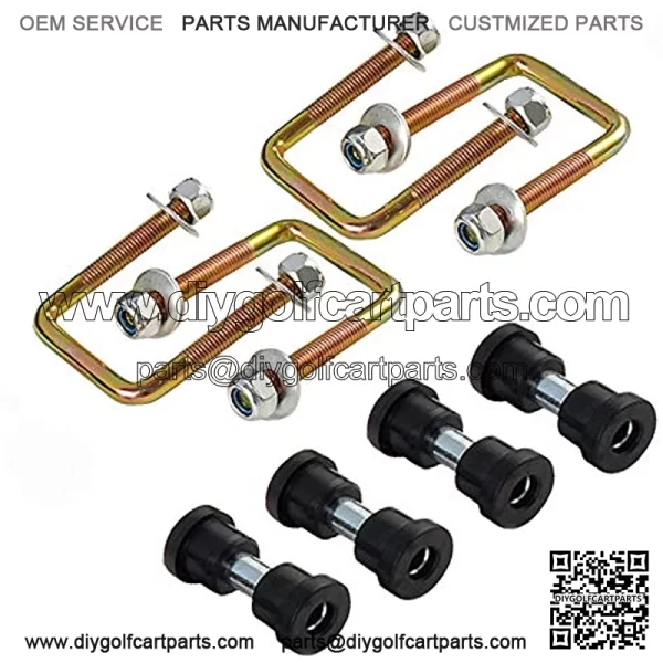 Rear Heavy Duty Leaf Spring Kit for TXT 1994-Up Golf Cart - 4 Leaf - Image 3