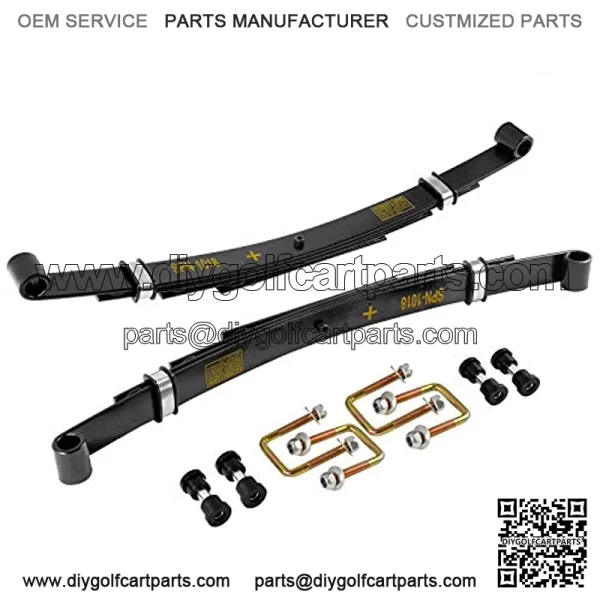 Rear Heavy Duty Leaf Spring Kit for TXT 1994-Up Golf Cart - 4 Leaf - Image 5