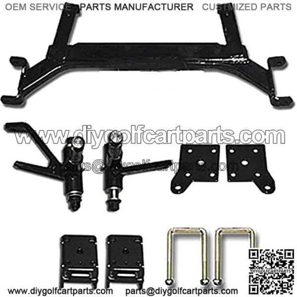 EZGO TXT 5" Drop Axle Golf Cart Lift Kit ( Fits 2001.5-Up)