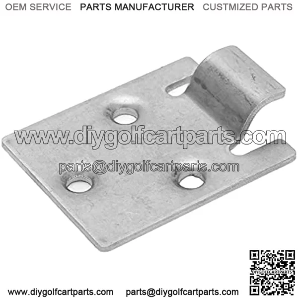 Juego de Bisagras de Asiento, 2 Piezas de Placa de Bisagra de Asiento Masculino Club Car 71610-G01 de Repuesto para Modelos Medalist 1994-Up - Image 3