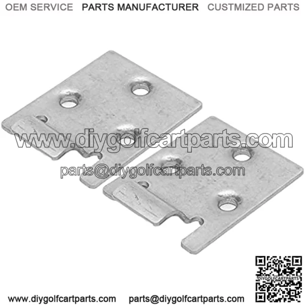 Juego de Bisagras de Asiento, 2 Piezas de Placa de Bisagra de Asiento Masculino Club Car 71610-G01 de Repuesto para Modelos Medalist 1994-Up - Image 4
