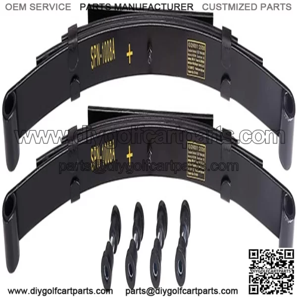 EZGO TXT/RXV Golf Cart Heavy Duty 2pcs 3pcs 4pcs Leaf Spring Kit - Image 4