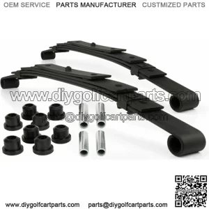 Leaf Spring Kit, Rear HD 4 Leaf, Fits E-Z-Go TXT Gas 96-08,Electric 94+Red Hawk
