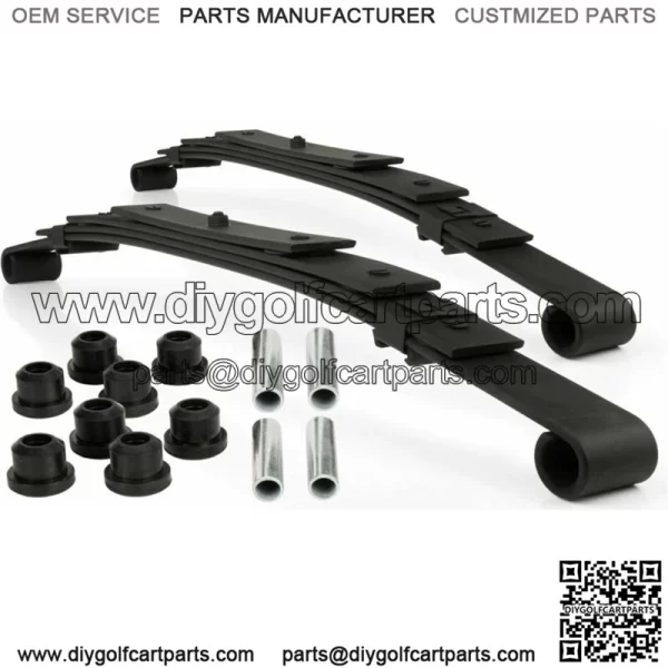 Leaf Spring Kit, Rear HD 4 Leaf, Fits E-Z-Go TXT Gas 96-08,Electric 94+Red Hawk