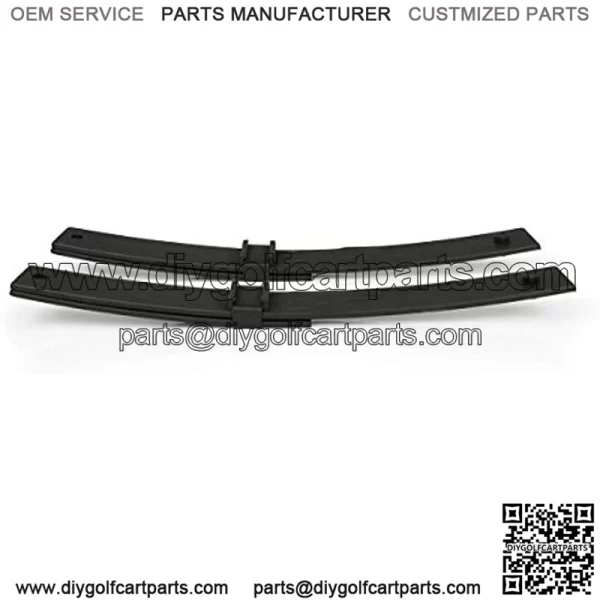 EZGO Marathon 1989-1994 Gas and Electric Golf Cart Front Leaf Springs - Set of 2 - Image 3