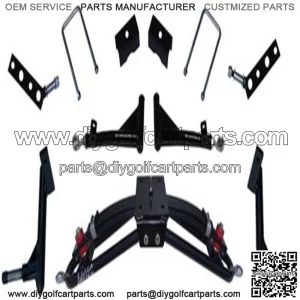 6" Club Car Precedent Double A-Arm Lift Kit - 2004+ Gas & Electric