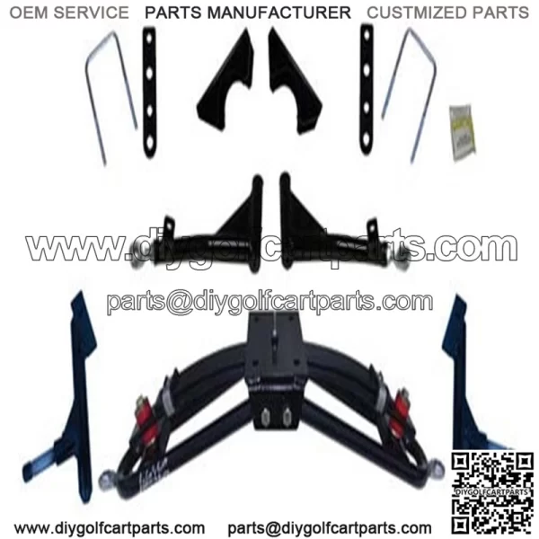 4" Club Car Precedent Double A-Arm Lift Kit - 2004+ Gas & Electric