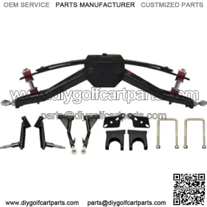 Club Car Precedent (04-Up) 6" Double A-arm Golf Cart Lift Kit Fits Gas/Elect