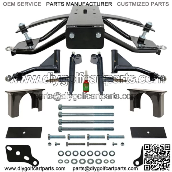 4" A-Arm Golf Cart Lift Kit for Club Car Precedent Gas/Electric 2004-Up