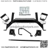 6" Drop Axle EZGO Lift Kit For EZGO Golf Cart 2001.5-2020 Electric TXT Model