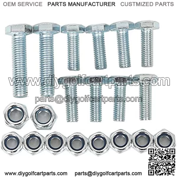 6" Drop Axle EZGO Lift Kit For EZGO Golf Cart 2001.5-2020 Electric TXT Model - Image 4