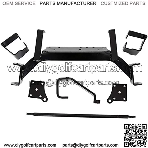 6" Drop Axle EZGO Lift Kit For EZGO Golf Cart 2001.5-2020 Electric TXT Model - Image 5