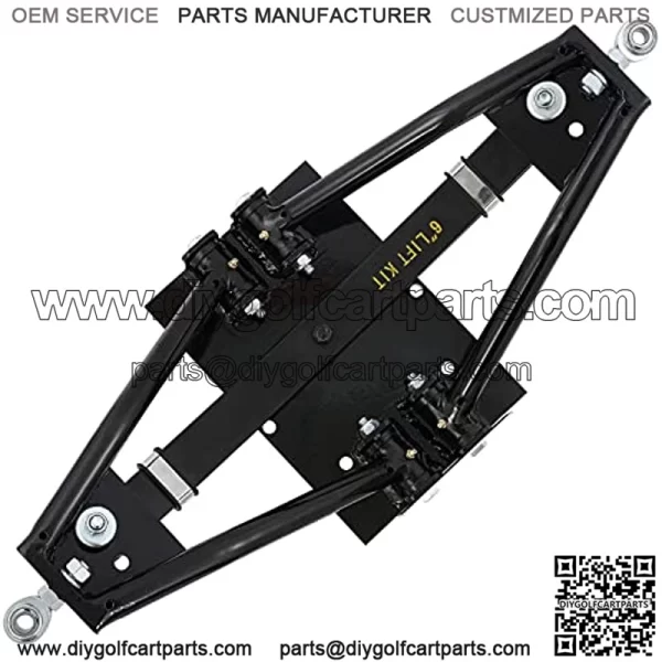 Club Car DS, Heavy Duty 6" Double A-Arm Golf Cart Lift Kit for Club Car DS Electric & Gas (2004-UP) - Image 3