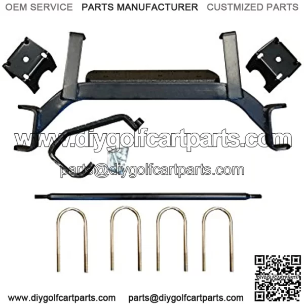 6" Drop Axle Lift Kit for EZGO TXT/MEDALIST Electric/Gas Golf Carts (2001.5 & Newer TXT/Medalist GAS)