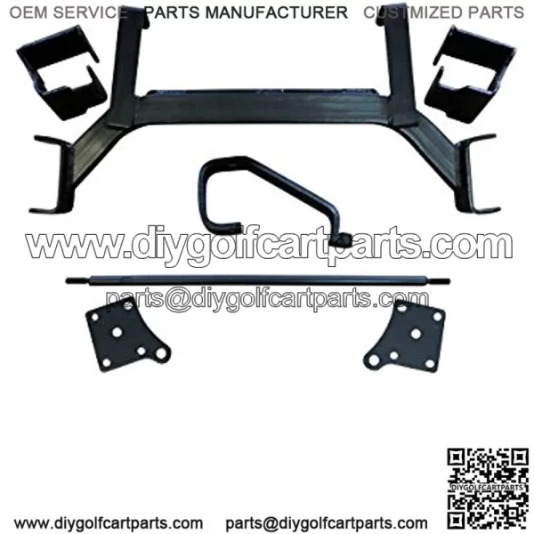 6" Drop Axle EZGO Lift Kit for 2001.5 - 2018 TXT / MEDALIST Electric Golf Carts