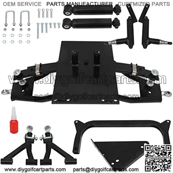 Front 6" A-Arm Golf Cart Lift Kit for Yamaha G29 Drive Gas/Electric 2007-Up Heavy Duty Lift Kit