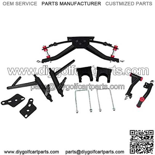 Club Car DS Double A-arm 6 inch Lift Kit (for Select 82-03 Models) - Image 2