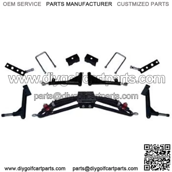 Club Car Precedent (04-Up) Golf Cart 6 inch Double A-arm Lift Kit