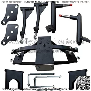 Auto Express 6" Double A-Arm Lift Kit for Club Car Golf Cart Precedent 2004+ Electric and Gas