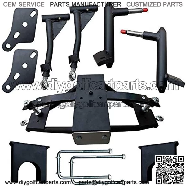 Auto Express 6" Double A-Arm Lift Kit for Club Car Golf Cart Precedent 2004+ Electric and Gas