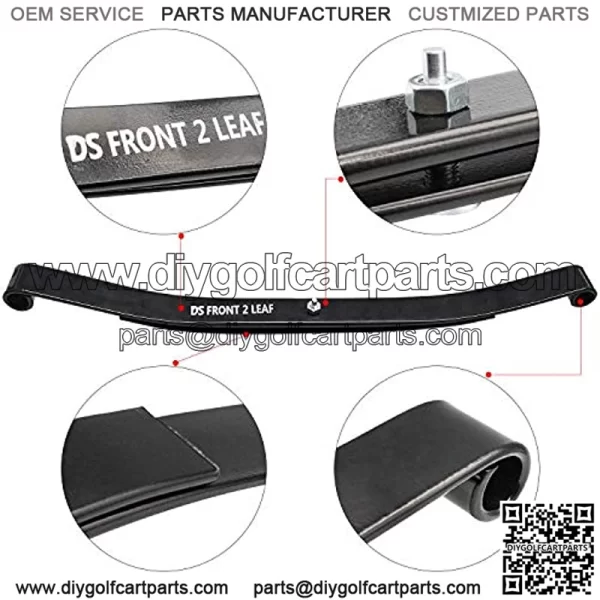 Standard/Heavy Duty,Front Leaf Spring for Club Car DS & Precedent Golf Carts,1012030,103628801 - Image 2