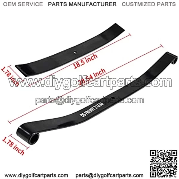 Standard/Heavy Duty,Front Leaf Spring for Club Car DS & Precedent Golf Carts,1012030,103628801 - Image 5