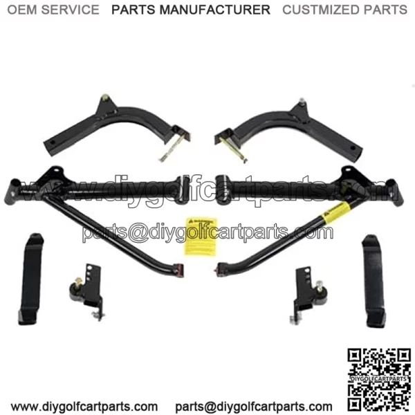 6" A-Arm Lift Kit Yamaha G1 82-89 Gas Golf Cart