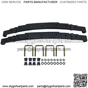 Rear Golf Cart Heavy Duty Spring Kit Compatible with 1994-2009 EZGO TXT,Golf Cart Heavy Duty Spring Kit Replace #74207-G02 72618-G01