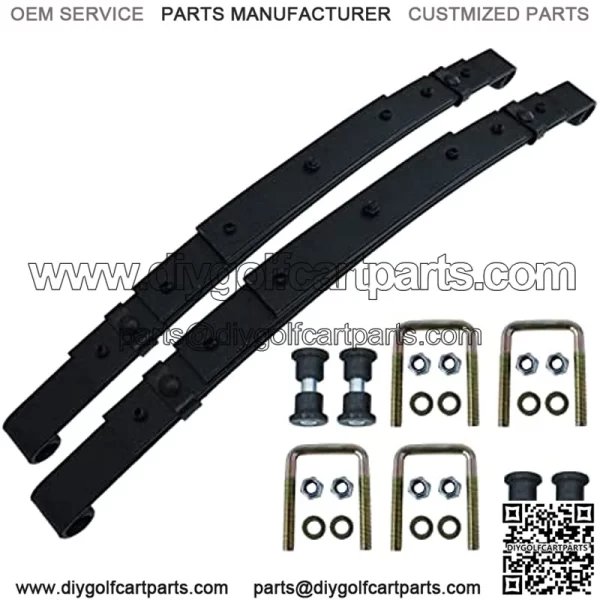 Rear Golf Cart Heavy Duty Spring Kit Compatible with 1994-2009 EZGO TXT,Golf Cart Heavy Duty Spring Kit Replace #74207-G02 72618-G01 - Image 4