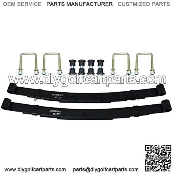 Rear Golf Cart Heavy Duty Spring Kit Compatible with 1994-2009 EZGO TXT,Golf Cart Heavy Duty Spring Kit Replace #74207-G02 72618-G01 - Image 5