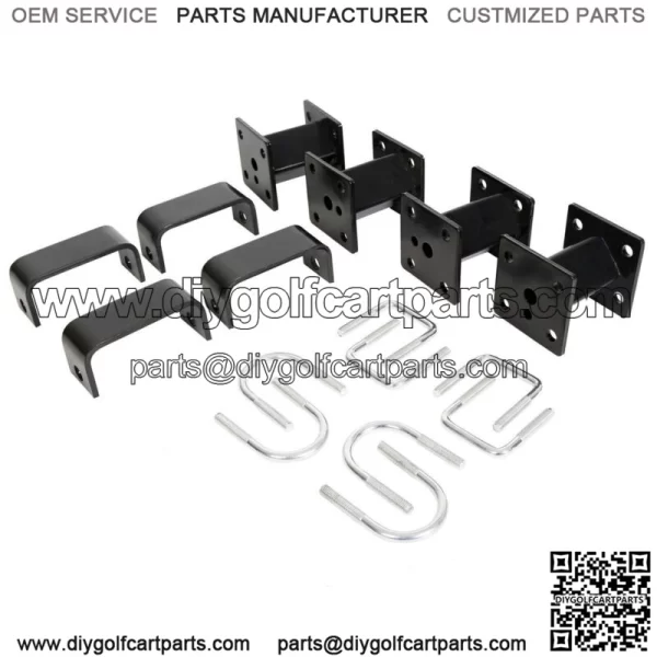 4" Block Lift Kit for EZGO Golf Cart 1975-1993 Marathon Electric Model
