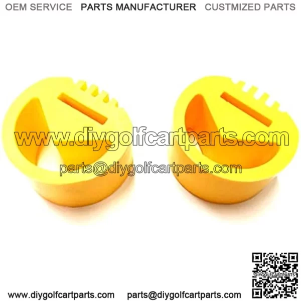 (2pcs Rubber Snubber Motor Mount Vibration Dampener for Club Car Gas Golf Cart DS 1984-up 1999 2003 2006 2004-Up 1012164 102540301