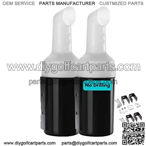 Golf Cart No Drilling Needed Sand Bottle Universal for EZ-GO Club Car Yamaha, Divot Filler Sand Bottle,Large Capacity and Easy to Install