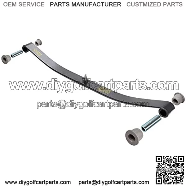 Golf Cart Front Spring for Club Car DS & Precedent, Fits DS 1981-up, Precedent 2004-2008 Electric and Gas, Includes Bushings - Image 2