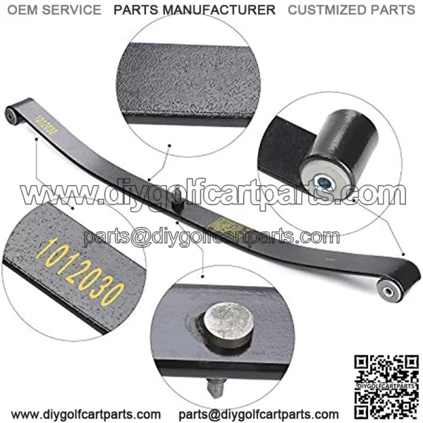 Golf Cart Front Spring for Club Car DS & Precedent, Fits DS 1981-up, Precedent 2004-2008 Electric and Gas, Includes Bushings - Image 3