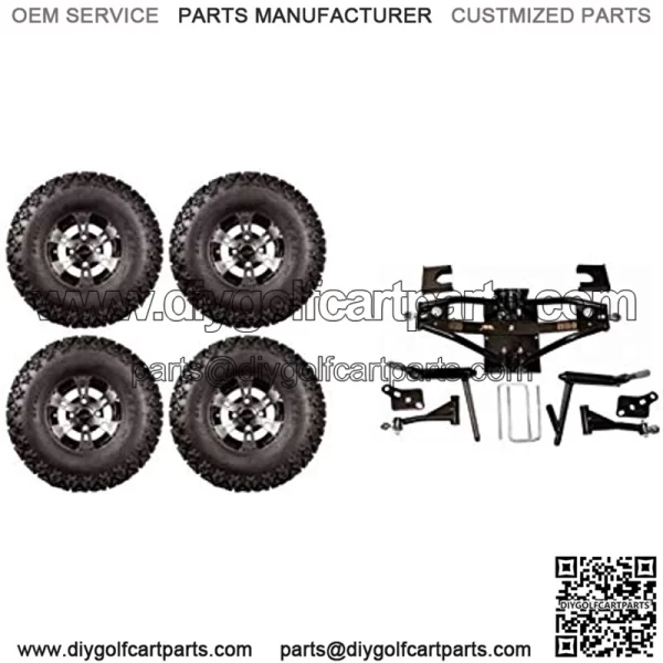 3G Lift Kit Combo with 10" Colossus for Club Car DS Golf Carts 1984 to 2003