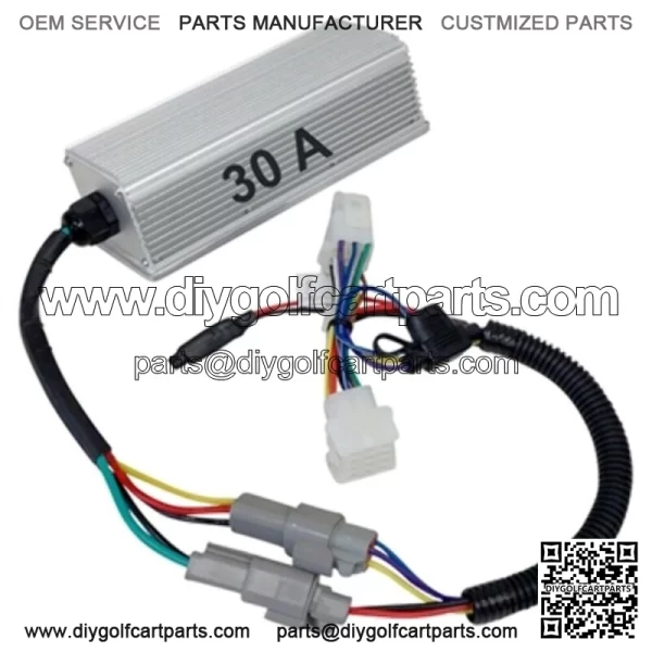 Voltage Reducer - 30 Amp - for Club Car Precedent Golf Cart - Fits 2008.5 and up